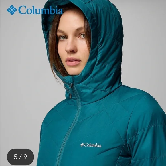 Columbia Women's Deep Purple Omni Heat Coat EUC - Picture 9 of 9